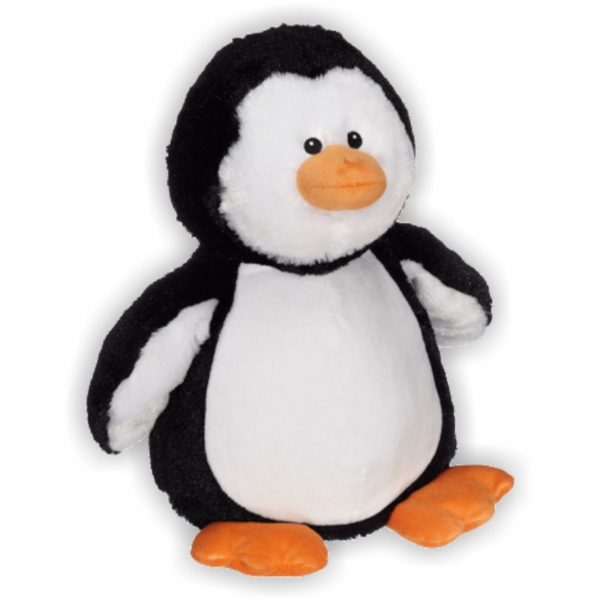 Der kleine flauschige Pinguin watschelt mit seinem süßen Aussehen direkt in alle Herzen